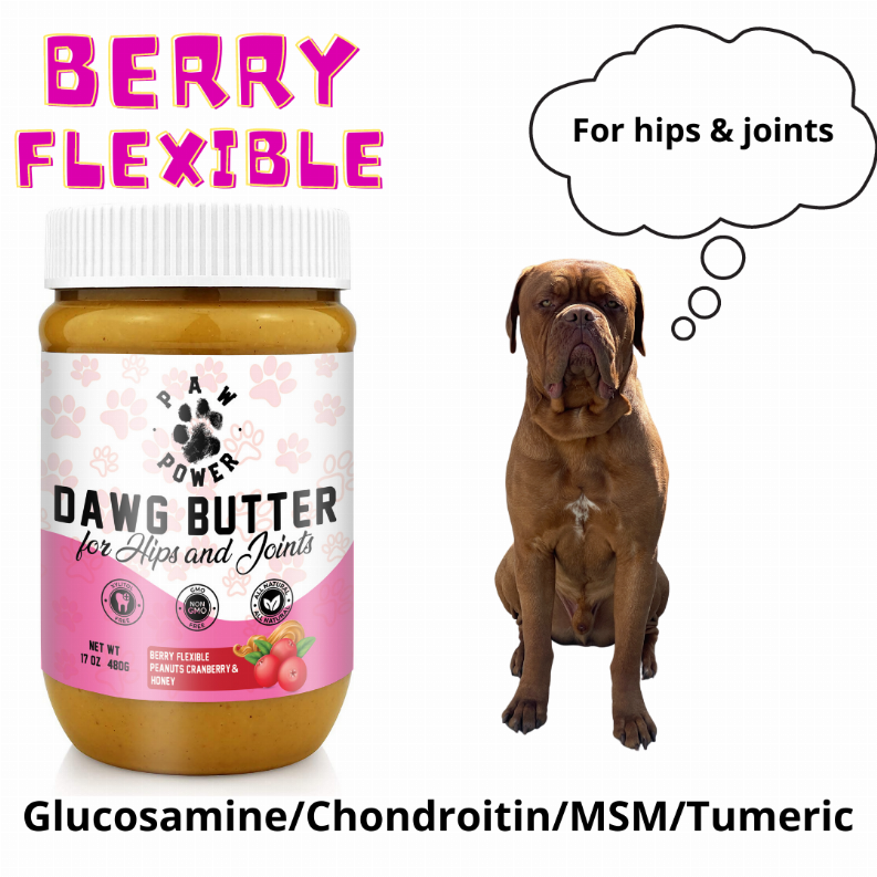 Dawg Butter Berry Flexible for Hips & Joints - Made in the USA