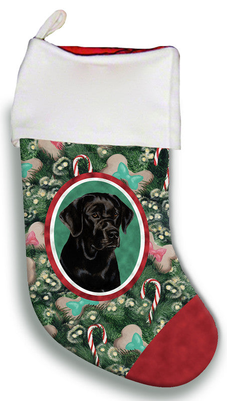 Black Labrador - Best of Breed Christmas Stocking