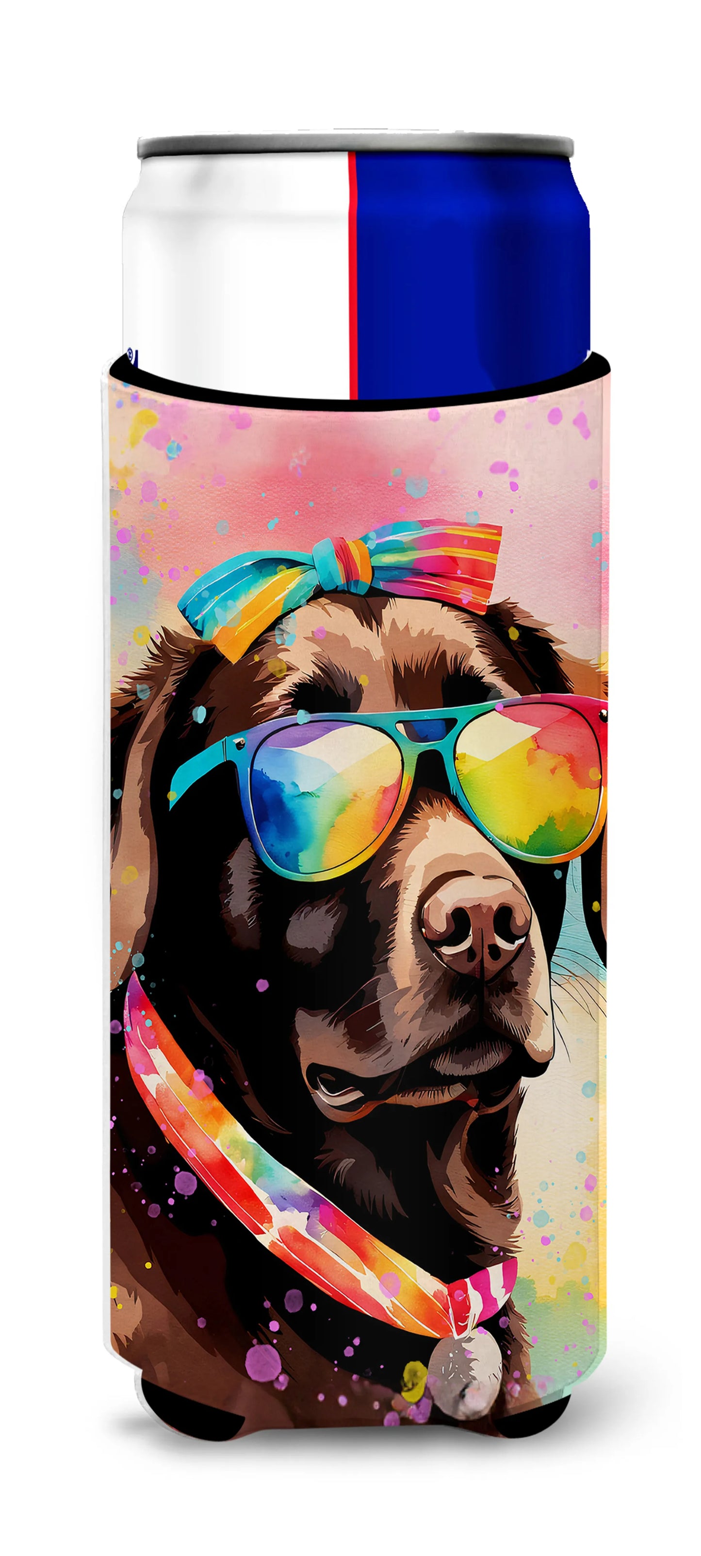 Black Labrador Hippie Dawg Kitchen Towel