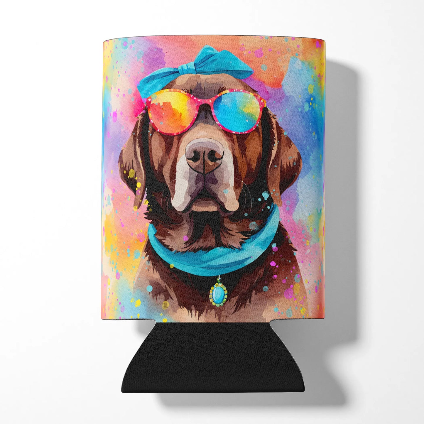 Black Labrador Hippie Dawg Kitchen Towel